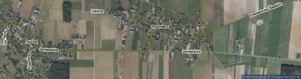 Zdjęcie satelitarne Kościelna ul.