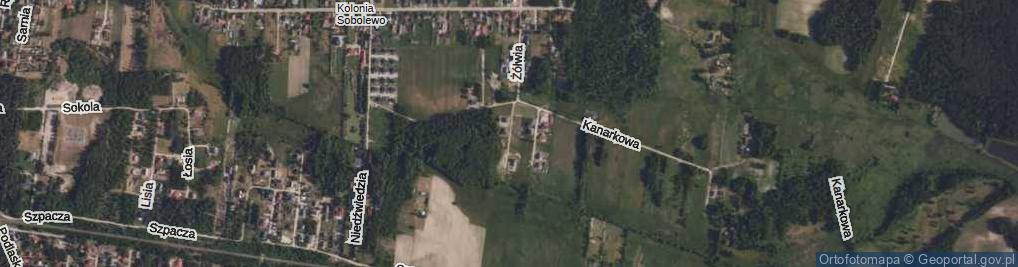 Zdjęcie satelitarne Kormoranów ul.