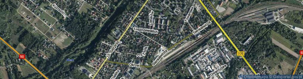 Zdjęcie satelitarne Kopernika Mikołaja ul.