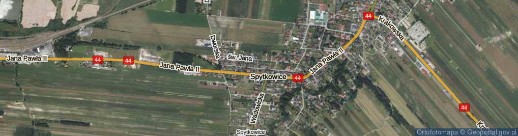 Zdjęcie satelitarne Konwaliowa ul.