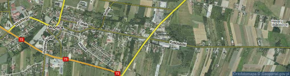 Zdjęcie satelitarne Kościuszki Tadeusza, gen. ul.