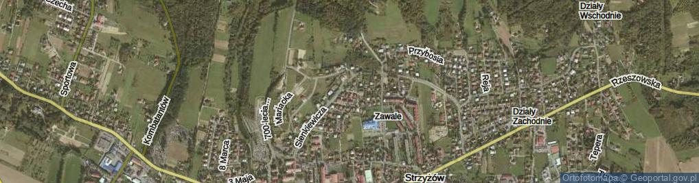 Zdjęcie satelitarne Kordeckiego Augustyna, ks. ul.