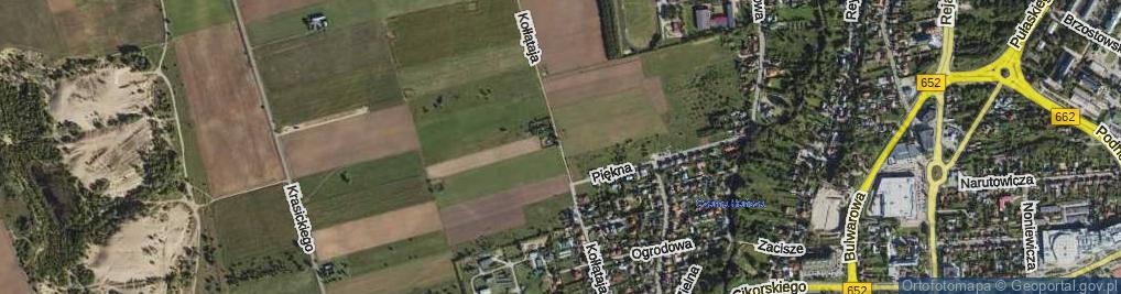 Zdjęcie satelitarne Kołłątaja Hugo ul.