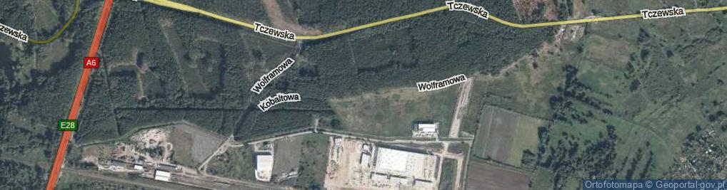 Zdjęcie satelitarne Kobaltowa ul.