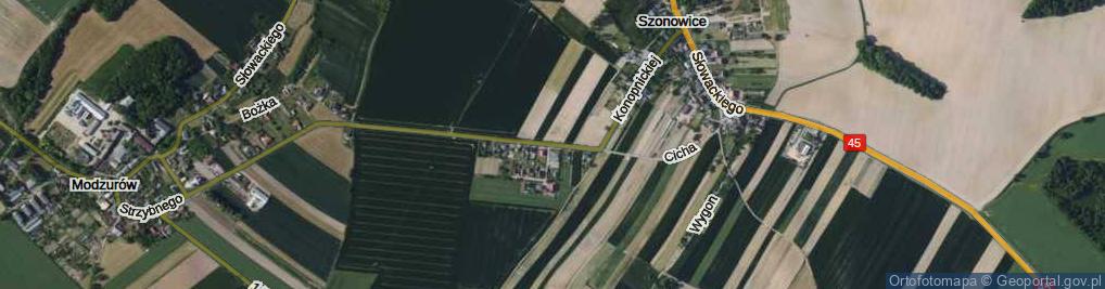 Zdjęcie satelitarne Konopnickiej Marii ul.