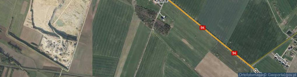 Zdjęcie satelitarne Kosice ul.