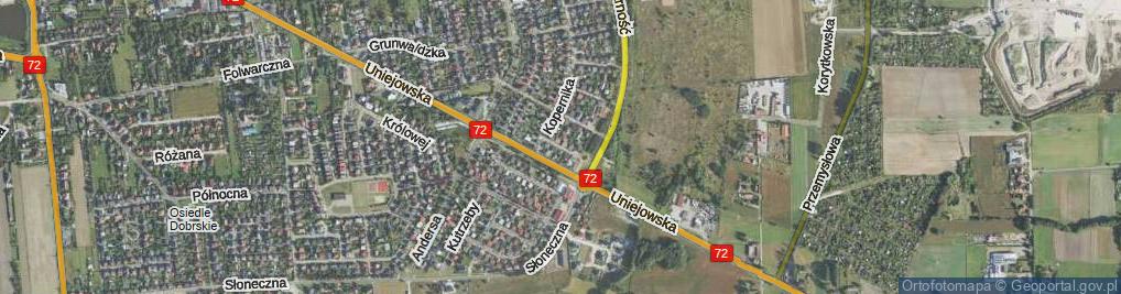 Zdjęcie satelitarne Kochanowskiego Jana ul.