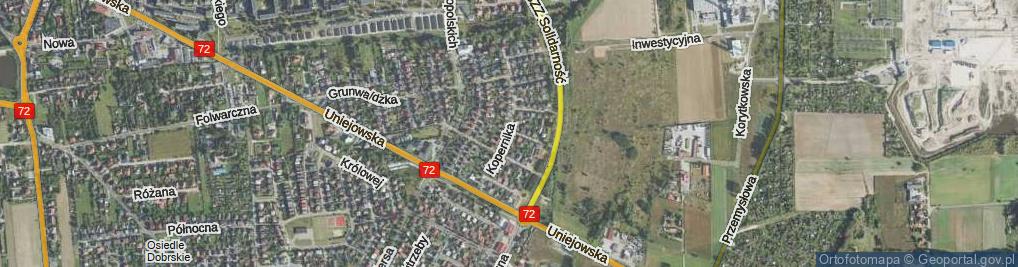 Zdjęcie satelitarne Kopernika Mikołaja ul.