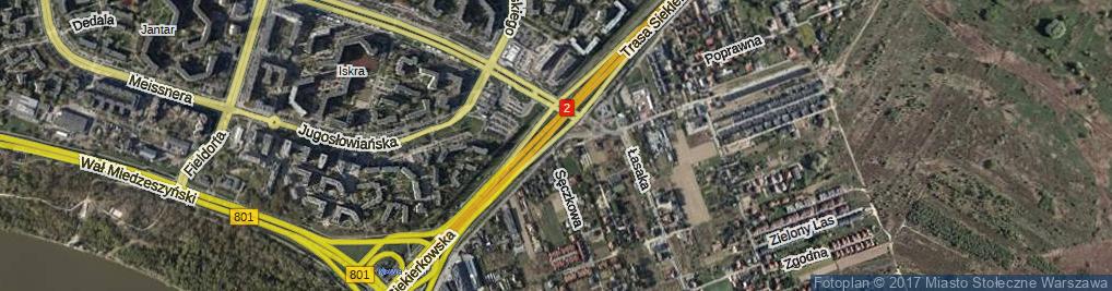 Zdjęcie satelitarne Kosmatki ul.