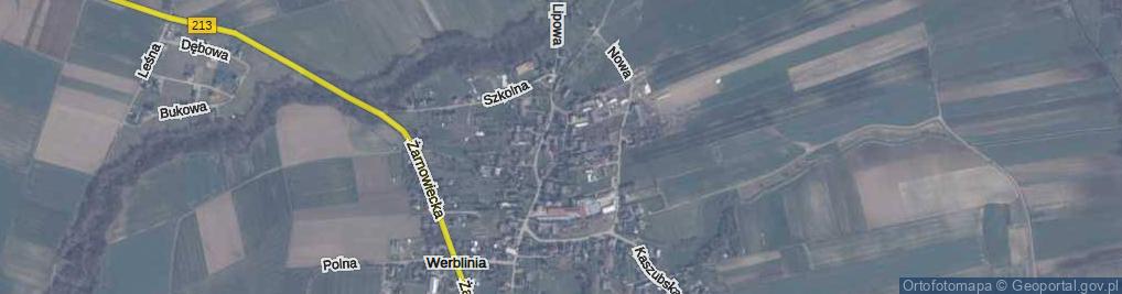 Zdjęcie satelitarne Kościelna ul.