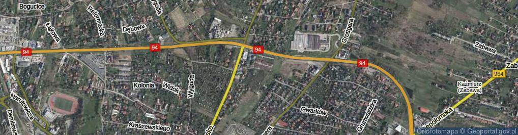 Zdjęcie satelitarne Korpala Tadeusza ul.