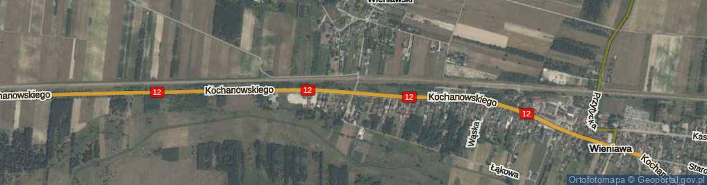 Zdjęcie satelitarne Kochanowskiego Jana ul.