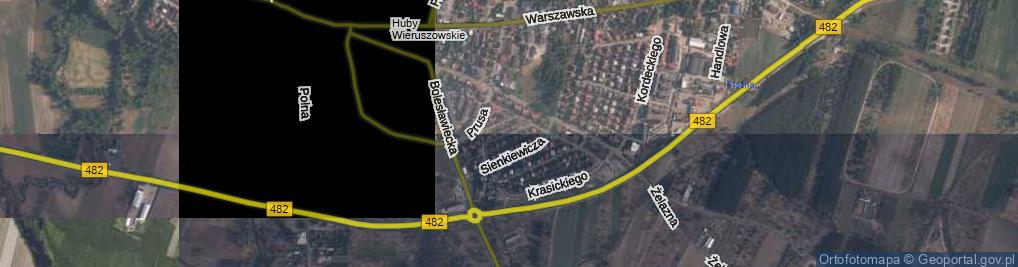 Zdjęcie satelitarne Konopnickiej Marii ul.