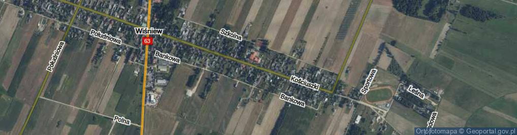 Zdjęcie satelitarne Kościuszki Tadeusza, gen. ul.