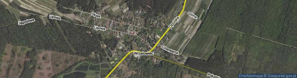 Zdjęcie satelitarne Kościelna ul.