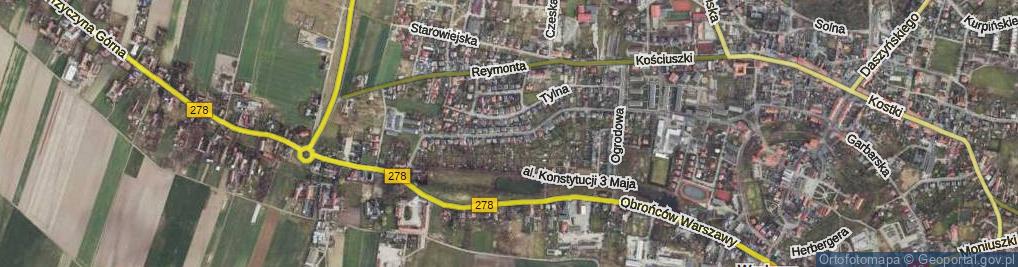 Zdjęcie satelitarne Konopnickiej Marii ul.
