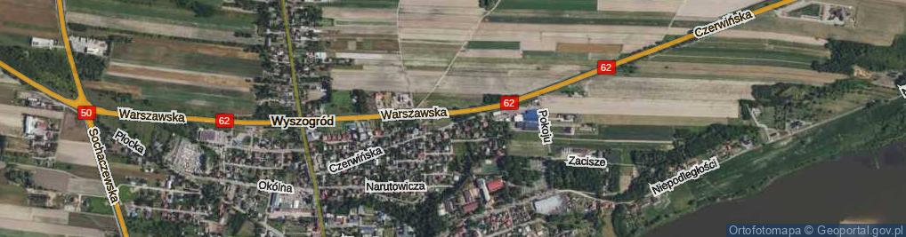 Zdjęcie satelitarne Konopnickiej Marii ul.