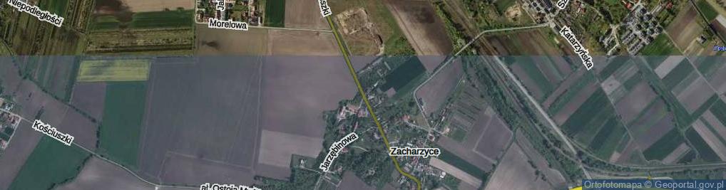 Zdjęcie satelitarne Kościuszki Tadeusza, gen. ul.
