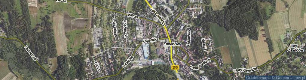 Zdjęcie satelitarne Kopernika Mikołaja ul.