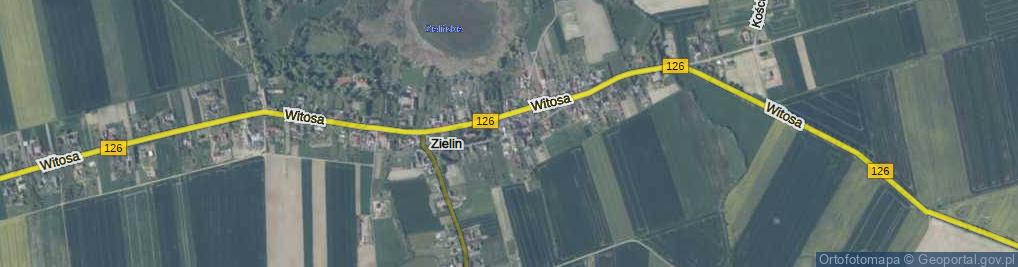 Zdjęcie satelitarne Kościelna ul.