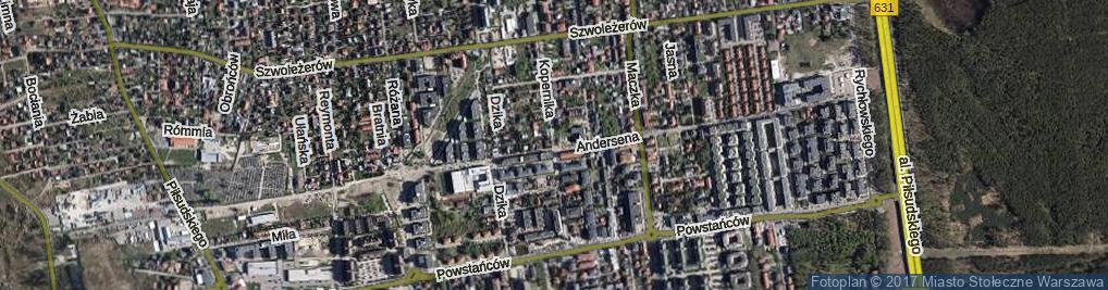 Zdjęcie satelitarne Kopernika Mikołaja ul.