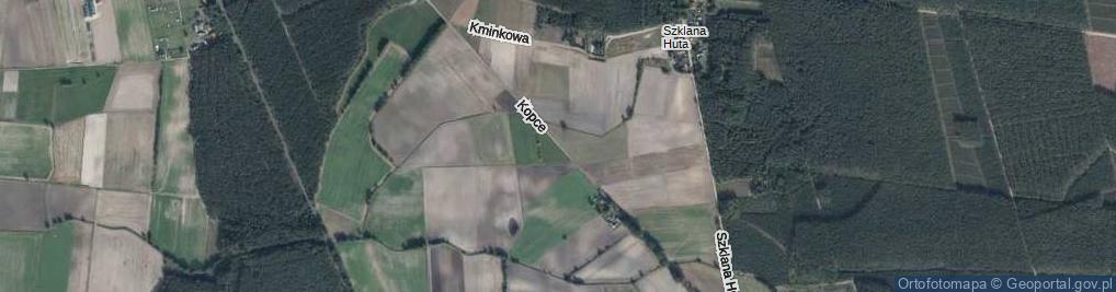Zdjęcie satelitarne Kopce ul.