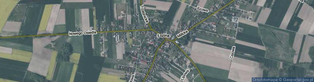 Zdjęcie satelitarne Kościelna ul.