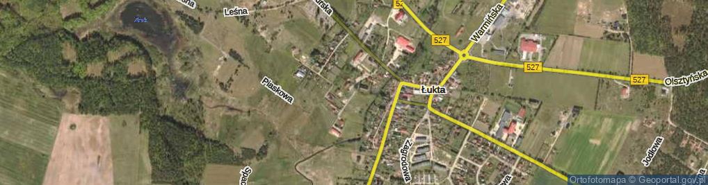 Zdjęcie satelitarne Kościelna ul.