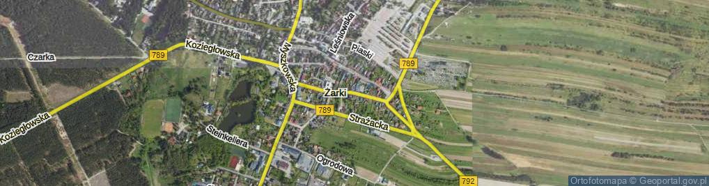 Zdjęcie satelitarne Kościuszki Tadeusza, gen. ul.