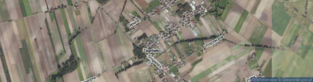 Zdjęcie satelitarne Kościańska ul.