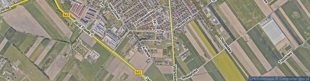 Zdjęcie satelitarne Kołodziejskiego Anastazego ul.