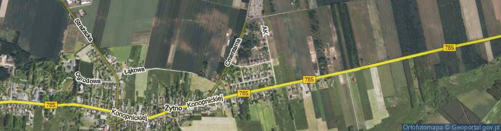 Zdjęcie satelitarne Kopernika Mikołaja ul.