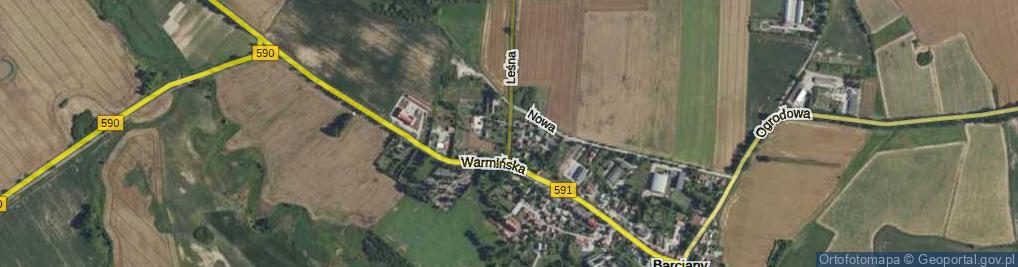 Zdjęcie satelitarne Krótka ul.