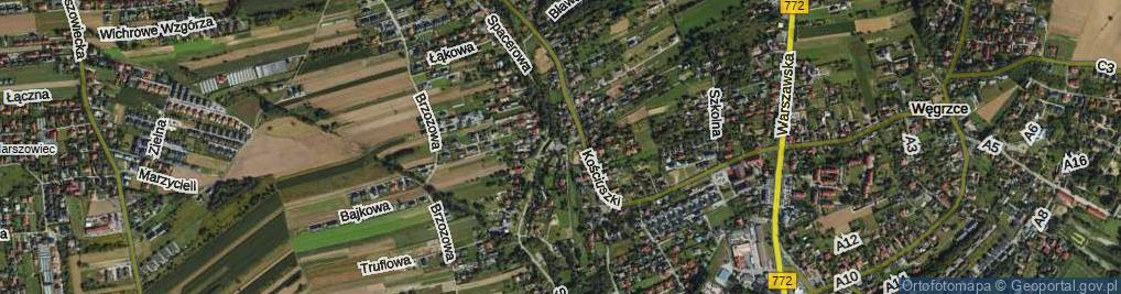 Zdjęcie satelitarne Krótka ul.