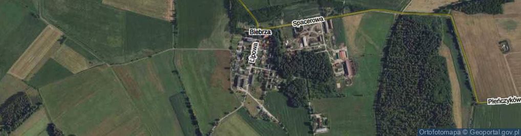 Zdjęcie satelitarne Krótka ul.