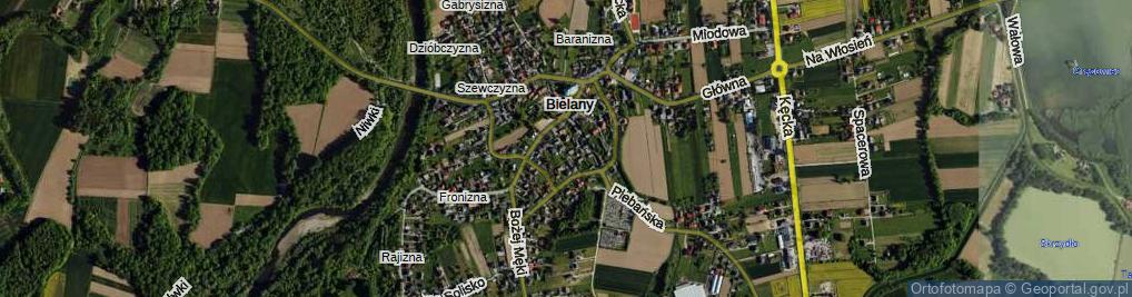 Zdjęcie satelitarne Krótka ul.