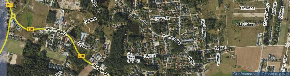 Zdjęcie satelitarne Króla Jana III Sobieskiego ul.