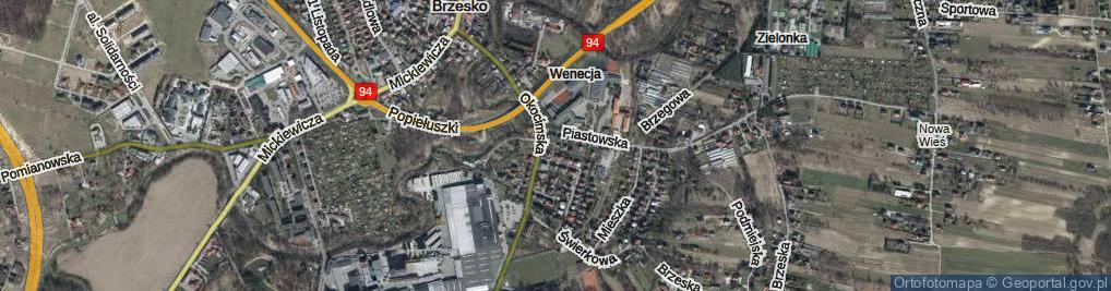 Zdjęcie satelitarne Króla Władysława Łokietka ul.