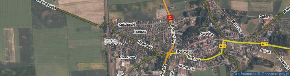 Zdjęcie satelitarne Króla Bolesława Chrobrego ul.