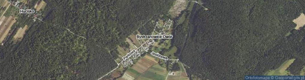 Zdjęcie satelitarne Krótka ul.