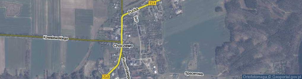 Zdjęcie satelitarne Krótka ul.