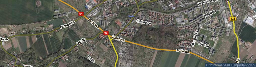 Zdjęcie satelitarne Króla Jana III Sobieskiego ul.