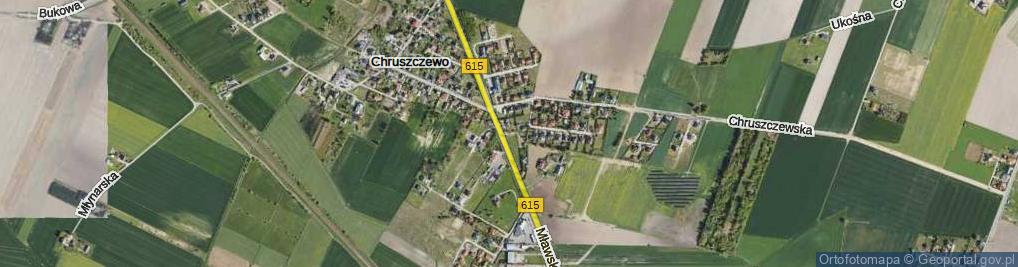 Zdjęcie satelitarne Krótka ul.