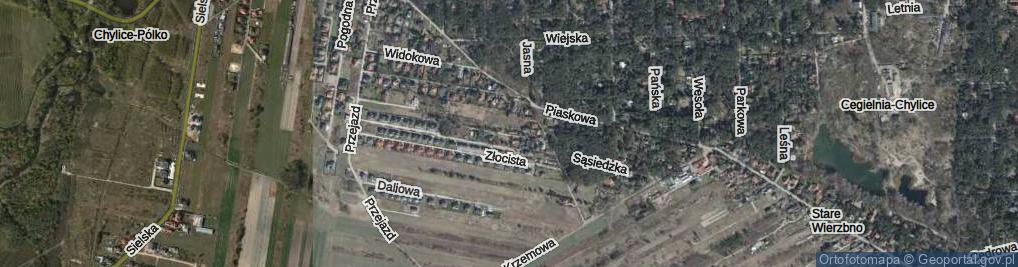 Zdjęcie satelitarne Kresowa ul.