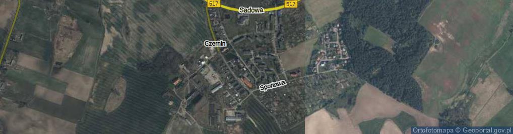 Zdjęcie satelitarne Krótka ul.