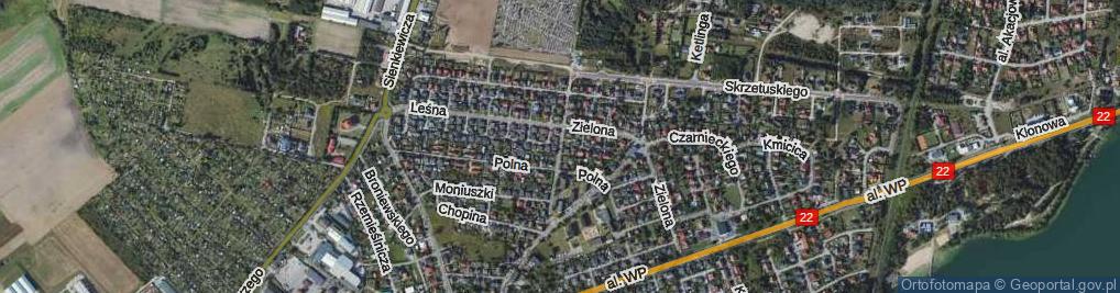 Zdjęcie satelitarne Króla Bolesława Chrobrego ul.