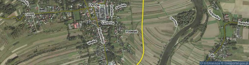 Zdjęcie satelitarne Krótka ul.