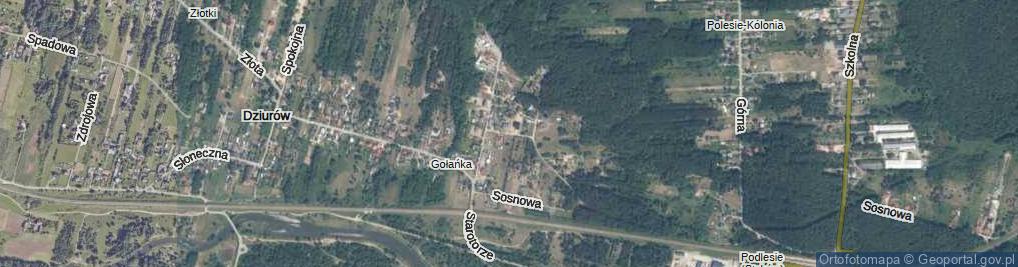 Zdjęcie satelitarne Krótka ul.