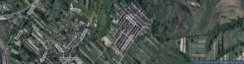 Zdjęcie satelitarne Króla Władysława Jagiełły ul.