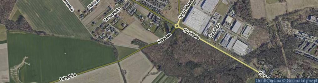 Zdjęcie satelitarne Kresowa ul.